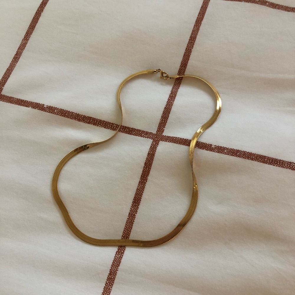18k Gold Plated Cali Chain Necklace